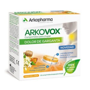 Arkovox própolis y vitamina C sabor miel y limón