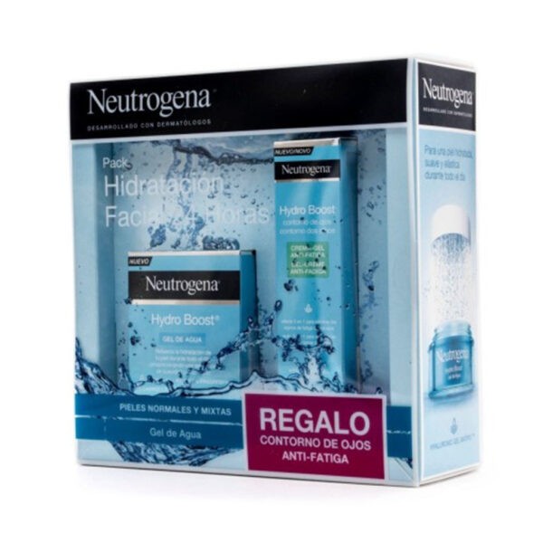 Neutrogena hydro boost gel de agua piel normal mixta+ contorno de ojos