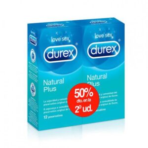 Durex preservativos natural plus easy-on